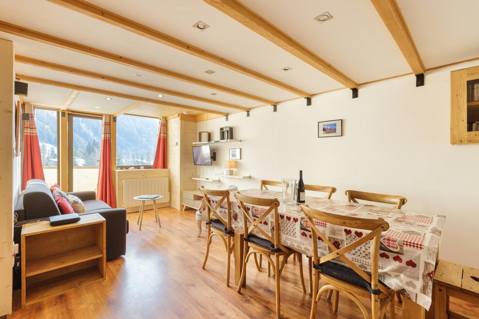 Residence Grand Roc - Campanules 311 - Happy Rentals Шамони Экстерьер фото