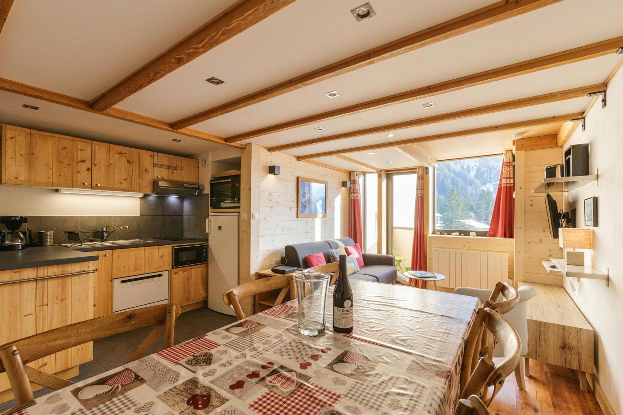 Residence Grand Roc - Campanules 311 - Happy Rentals Шамони Экстерьер фото